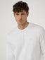 Long-Sleeved Cotton Lounge Top