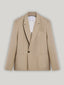 Relaxed Fit Wool-Silk Blend Jacket