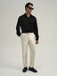 Long-Sleeved Silk Shirt