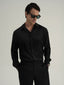 Long-Sleeved Silk Shirt