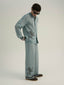 Printed Long-Sleeved Silk Shirt