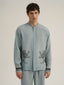 Printed Long-Sleeved Silk Shirt