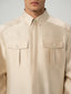 Silk Wool Overshirt