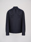 Silk Wool Overshirt