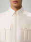 Silk Wool Overshirt