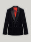 Double-Breasted Velvet Jacket | Rouge Lining