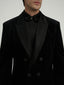 Double-Breasted Velvet Jacket | Noir Lining