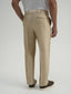 Tailored Chino Pants in Wool & Silk