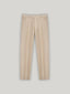Tailored Chino Pants in Wool & Silk