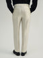 Tailored Chino Pants in Wool & Silk