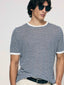 Linen Striped Tee