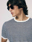 Linen Striped Tee
