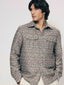 Wool Shirt with Signature Blue Lining